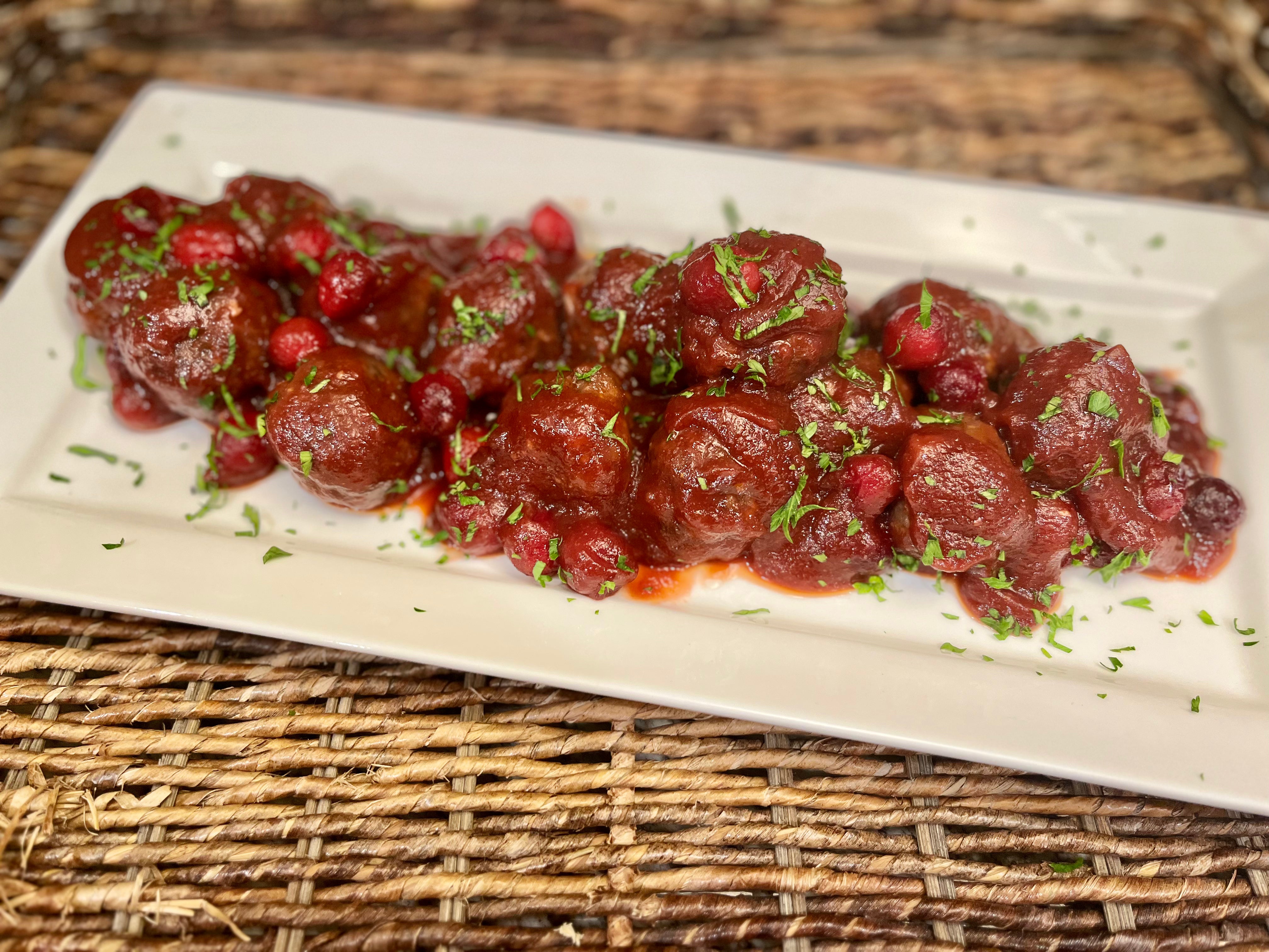 BBQ Bourbon Meatballs