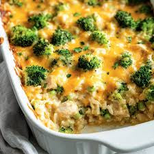 Sold Out - Cheesy Chicken & Broccoli Rice Casserole (Serves 4)