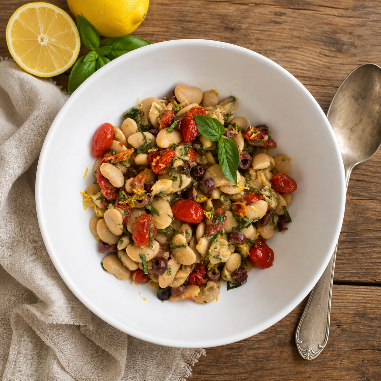 Mediterranean Butter Bean Salad